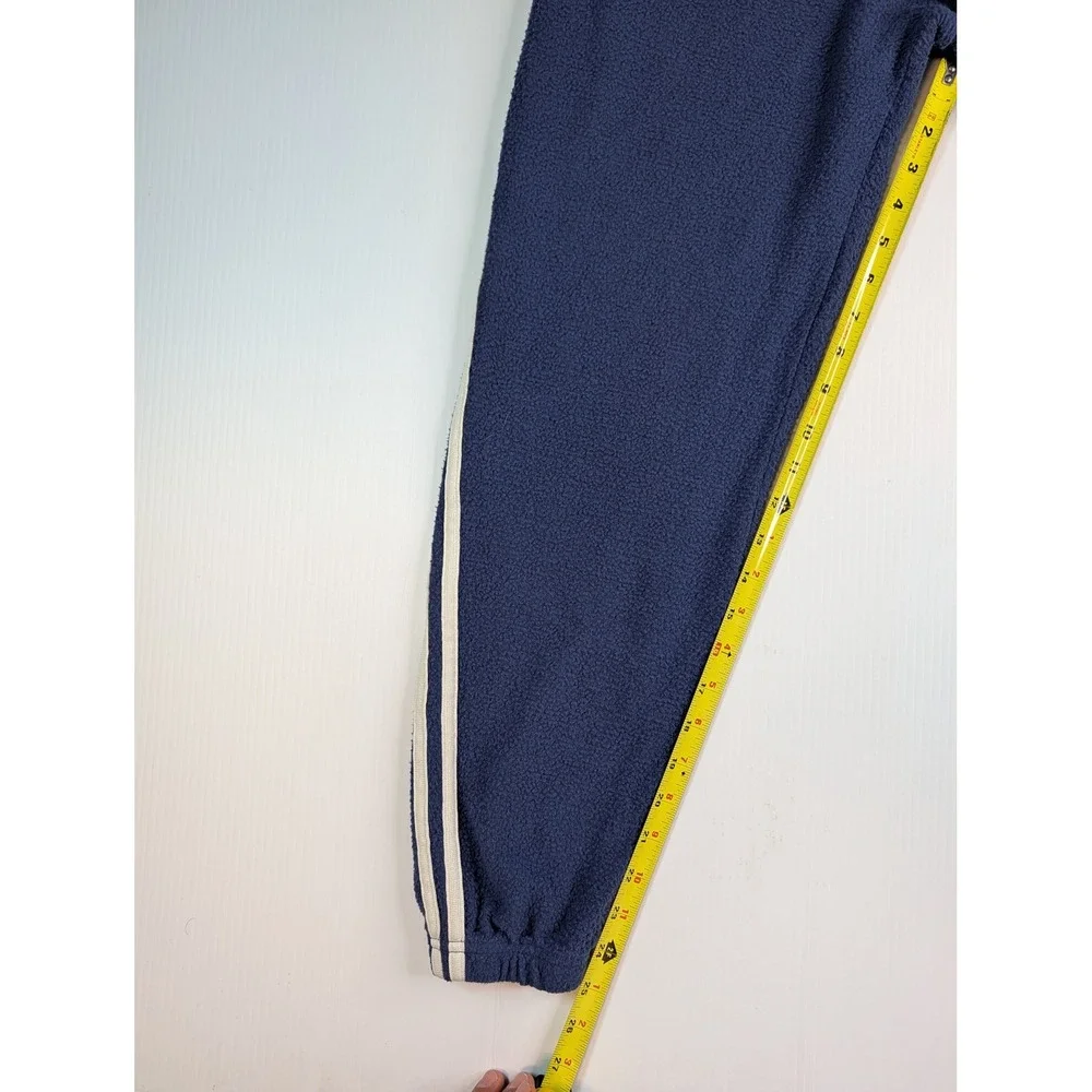PINK Victoria's Secret Navy Blue Fleece Joggers‎ Striped Sweatpants Small